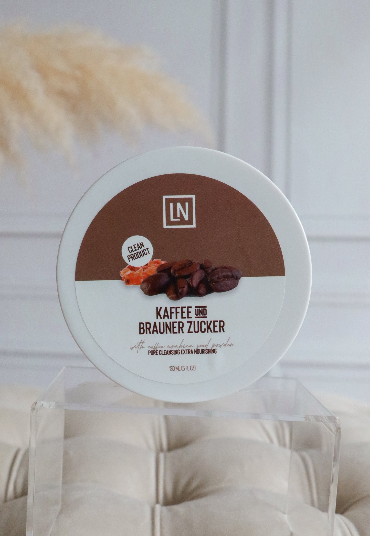 12x PEELING – KAFFEE & BRAUNER ZUCKER PEELING (3,75€/Stück)