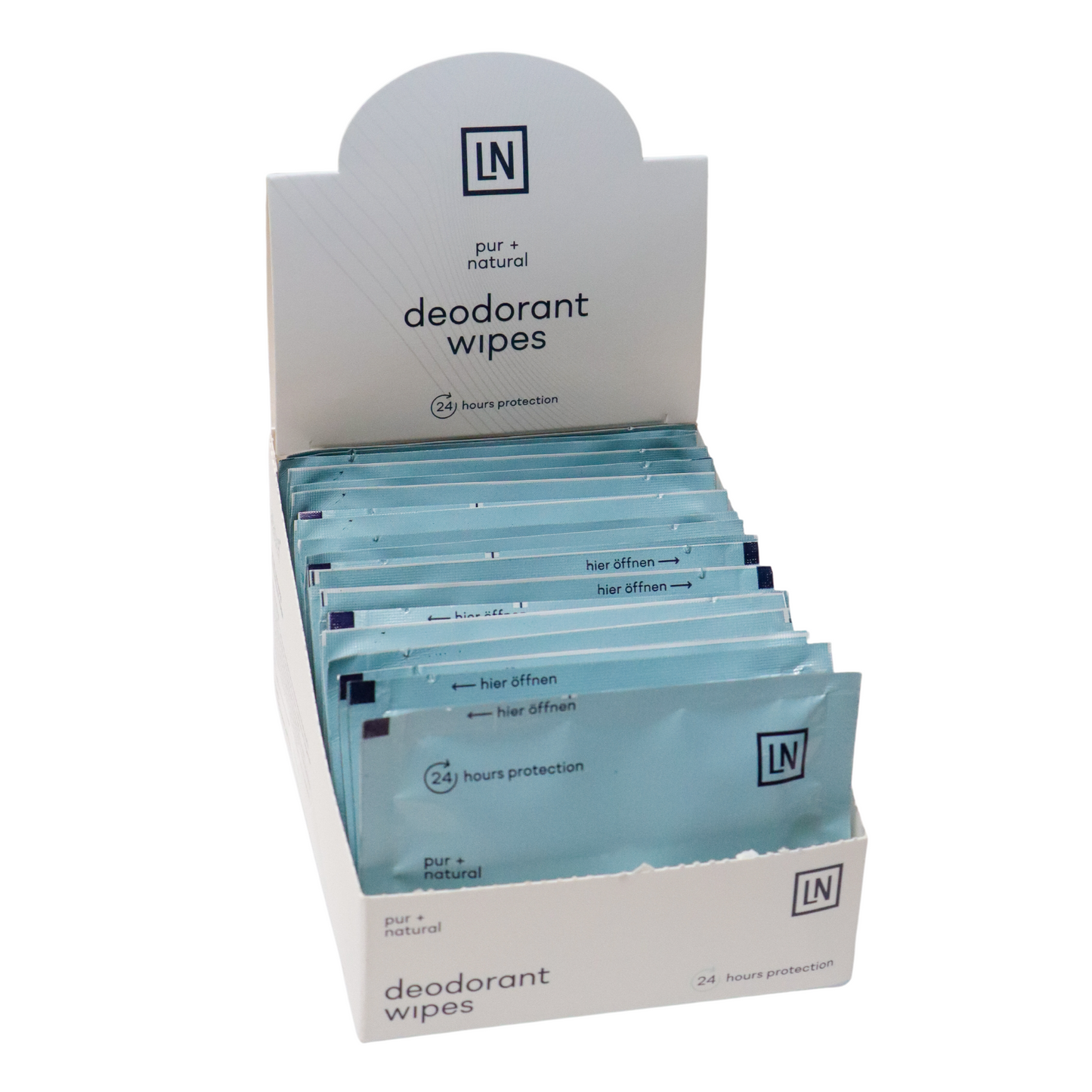 20er Box – Deo Wipes – Einmal-Deo-Tücher
